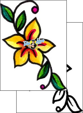 Flower Tattoo plant-life-flowers-tattoos-crazy-macaya-cyf-00038
