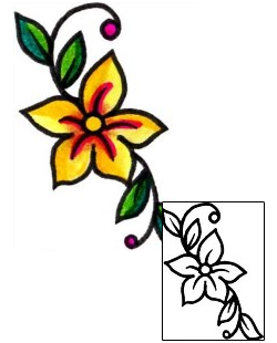Picture of Plant Life tattoo | CYF-00038