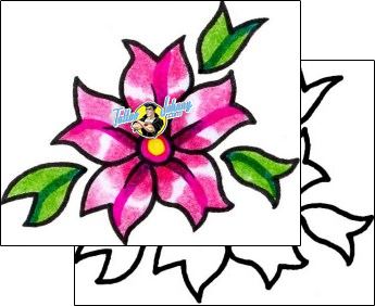 Flower Tattoo plant-life-flowers-tattoos-crazy-macaya-cyf-00042
