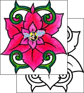 Flower Tattoo plant-life-flowers-tattoos-crazy-macaya-cyf-00051