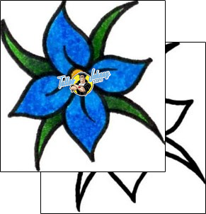 Flower Tattoo plant-life-flowers-tattoos-crazy-macaya-cyf-00066