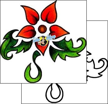 Flower Tattoo plant-life-flowers-tattoos-crazy-macaya-cyf-00076
