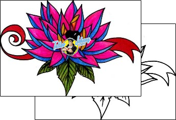Flower Tattoo plant-life-flowers-tattoos-crazy-macaya-cyf-00098