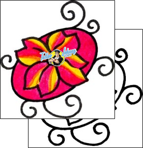 Flower Tattoo plant-life-flowers-tattoos-crazy-macaya-cyf-00113