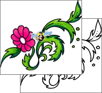 Flower Tattoo plant-life-flowers-tattoos-crazy-macaya-cyf-00117