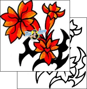 Flower Tattoo plant-life-flowers-tattoos-crazy-macaya-cyf-00130