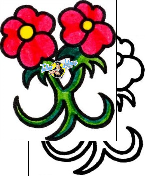 Flower Tattoo plant-life-flowers-tattoos-crazy-macaya-cyf-00132