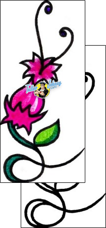 Flower Tattoo plant-life-flowers-tattoos-crazy-macaya-cyf-00142