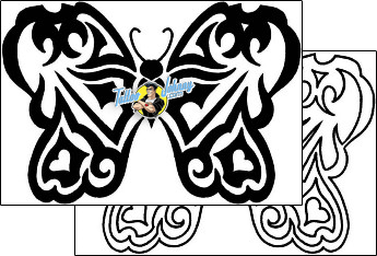 Butterfly Tattoo tattoo-styles-tribal-tattoos-crazy-macaya-cyf-00243