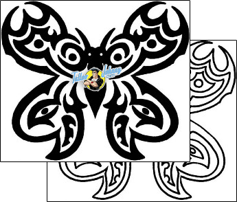 Butterfly Tattoo tattoo-styles-tribal-tattoos-crazy-macaya-cyf-00246