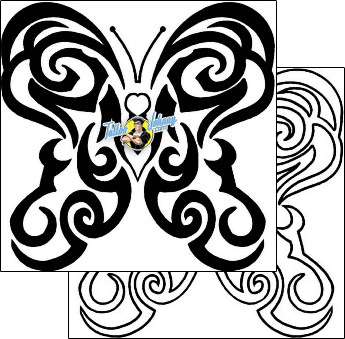 Butterfly Tattoo tattoo-styles-tribal-tattoos-crazy-macaya-cyf-00247