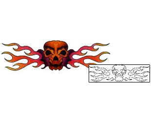 Mask Tattoo Specific Body Parts tattoo | CYF-00262