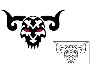Scary Tattoo Tattoo Styles tattoo | CYF-00343