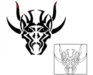 Scary Tattoo Tattoo Styles tattoo | CYF-00349