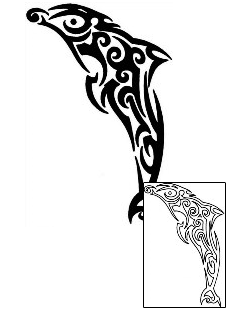 Dolphin Tattoo Tattoo Styles tattoo | CYF-00454
