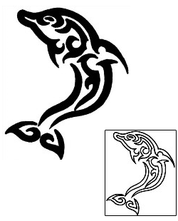 Dolphin Tattoo Tattoo Styles tattoo | CYF-00460