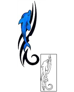 Dolphin Tattoo Tattoo Styles tattoo | CYF-00564