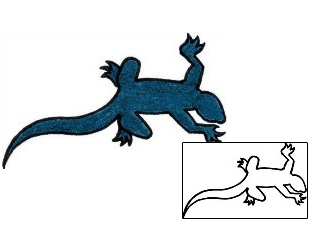 Gecko Tattoo Reptiles & Amphibians tattoo | CYF-00615