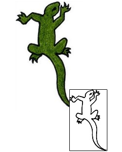 Lizard Tattoo Reptiles & Amphibians tattoo | CYF-00621