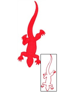 Lizard Tattoo Reptiles & Amphibians tattoo | CYF-00629