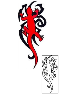 Gecko Tattoo Tattoo Styles tattoo | CYF-00631