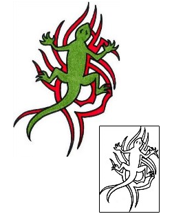 Gecko Tattoo Tattoo Styles tattoo | CYF-00636