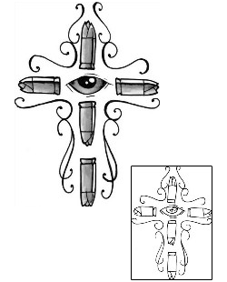 Christian Tattoo Religious & Spiritual tattoo | CZF-00022