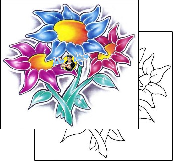 Flower Tattoo tattoo-styles-new-school-tattoos-derma-design-d1f-00046