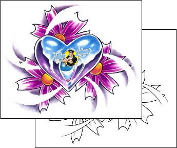 Heart Tattoo for-women-heart-tattoos-derma-design-d1f-00059