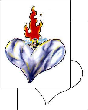Heart Tattoo for-women-heart-tattoos-derma-design-d1f-00064