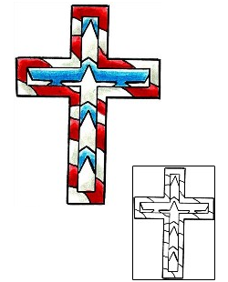 Patriotic Tattoo Religious & Spiritual tattoo | D2F-00098