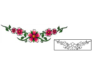 Cherry Blossom Tattoo For Women tattoo | D2F-00114