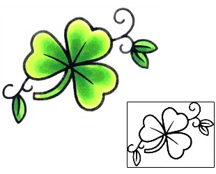 Clover Tattoo Ethnic tattoo | D2F-00200