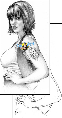 Pin Up Tattoo for-men-woman-tattoos-dave-nestler-d3f-00017