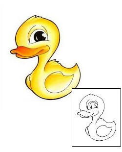 Duck Tattoo Animal tattoo | DAF-00012