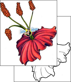 Flower Tattoo plant-life-flowers-tattoos-daniel-fisher-daf-00014