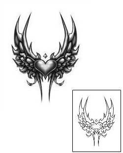 Wings Tattoo Specific Body Parts tattoo | DBF-00056