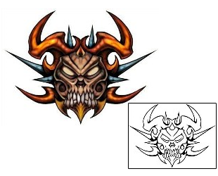 Evil Tattoo Horror tattoo | DBF-00060