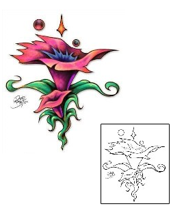 Picture of Plant Life tattoo | DBF-00144