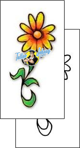 Flower Tattoo plant-life-flowers-tattoos-david-bollt-dbf-00170