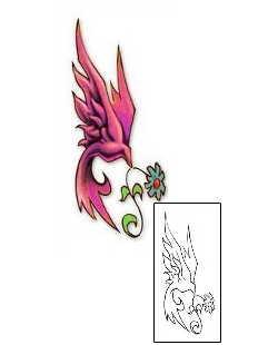 Flower Tattoo Plant Life tattoo | DBF-00172