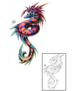 Dragon Tattoo Mythology tattoo | DBF-00205