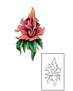 Picture of Plant Life tattoo | DBF-00220