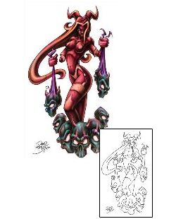 Fantasy Tattoo Mythology tattoo | DBF-00223