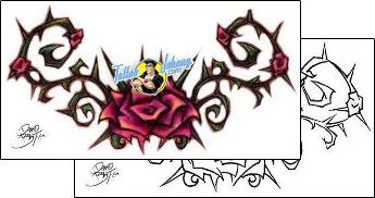 Flower Tattoo flower-tattoos-david-bollt-dbf-00225