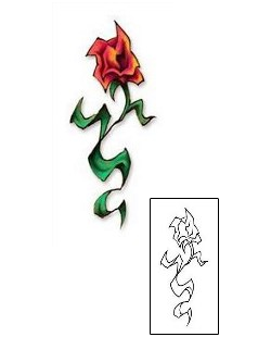 Picture of Plant Life tattoo | DBF-00258