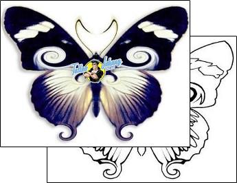 Butterfly Tattoo insects-butterfly-tattoos-david-bollt-dbf-00270