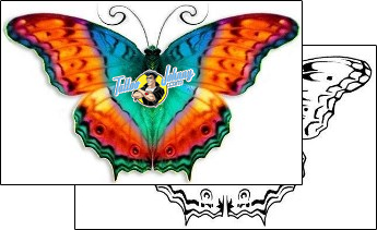 Butterfly Tattoo insects-butterfly-tattoos-david-bollt-dbf-00274
