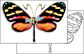 Butterfly Tattoo for-women-wings-tattoos-david-bollt-dbf-00306