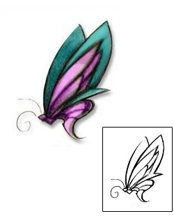 Butterfly Tattoo Insects tattoo | DBF-00314